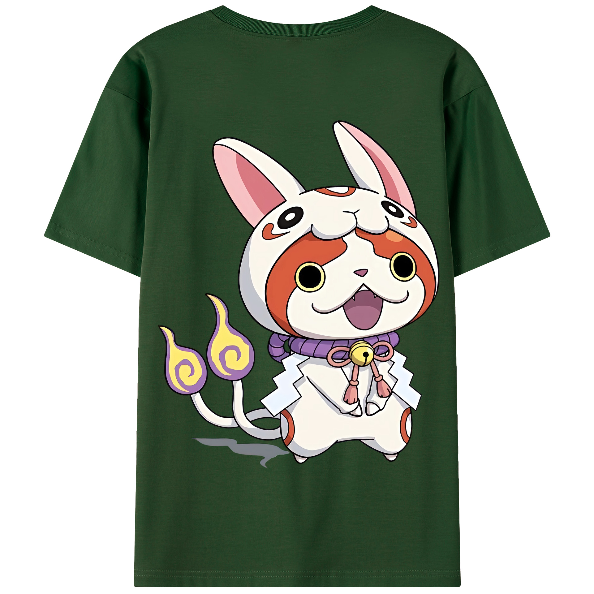 （画像用） 妖怪ウォッチ Yo-kai Watch 綿100％半袖Tシャツ（背面プリント）